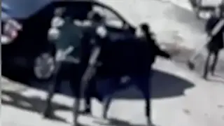 Астанада жасөспірім көлікпен мектеп аумағына кіріп, төбелес шығарған - видео