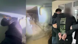 Қарағандыда бес жыл бойы іздеуде жүрген қылмыскер жасырын орыннан табылды: видео