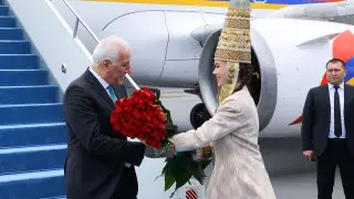 Армения президенті Астанаға ұшып келді