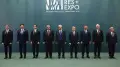 Тоқаев Астанадағы ЕХРО орталығында президенттерді қарсы алды