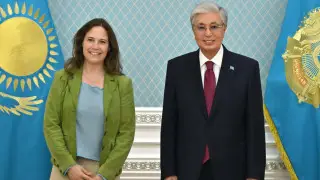 Тоқаев Германия экономикасы Шығыс комитетінің басқарма төрағасын қабылдады