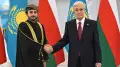 Тоқаев Оман премьер-министрінің орынбасарын қабылдады