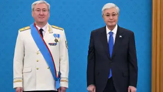 Тоқаев бір топ құқық қорғау қызметкерлерін наградамен марапаттады