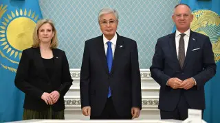 Тоқаев Аустрияның Үкімет мүшелерін қабылдады