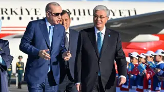 Ердоған мемлекеттік сапармен Қазақстанға келді
