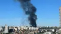 Астанада екі қабатты ғимарат өртеніп жатыр - видео