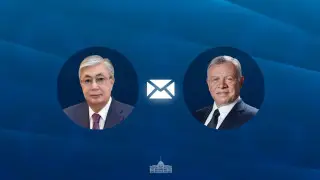 Тоқаев Иордания Королін құттықтады