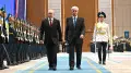 Тоқаев Путинді Тәуелсіздік сарайында қарсы алды