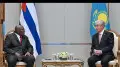 Тоқаев Куба вице-президентімен кездесті
