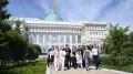 Қазақстандық оқушылар Ақорданы аралады