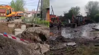 “Қыста көліктер батқан, енді опырылып жатыр”: Семей тұрғындары қауіпті учаскеге алаңдап отыр