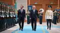 Тоқаев Тәуелсіздік сарайында Кипр президентін қарсы алды