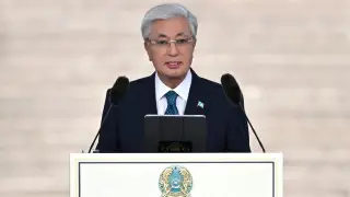Президент мемлекетіміздің үштағанын атады