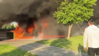 Желіде Астанадағы балалар алаңында шыққан өрттің видеосы тарап жатыр