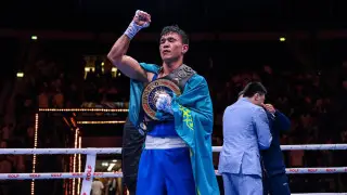 Қазақстандық чемпионның Әлем кубогіндегі жекпе-жегі айқын басымдықпен аяқталды