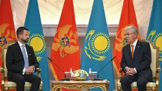 “Қазақстан халқы Черногорияны жақсы біледі“. Тоқаев Милатовичпен келіссөз жүргізді