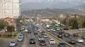 Алматыдағы әл-Фараби даңғылында қауіпсіздік кедергілері орнатылып жатыр