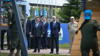Тоқаев Шоқан Уәлиханов атындағы әскери колледжге барды