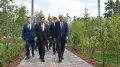 Президент Щучинскінде бірқатар нысанды аралап көрді
