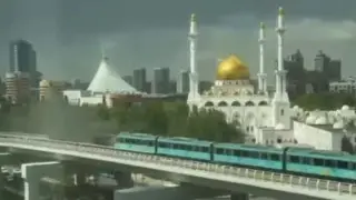 Астанадағы ЛРТ жолында өрт шықты