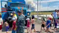 “Семей орманындағы“ өртке байланысты балалар лагерінен 200-ден аса адам эвакуацияланды