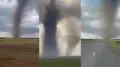 Павлодар облысындағы ауылда құйын соқты: видео