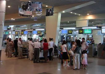 В российских аэропортах туристов проверят на свиной грипп