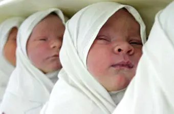 Американка родила восьмерых детей 