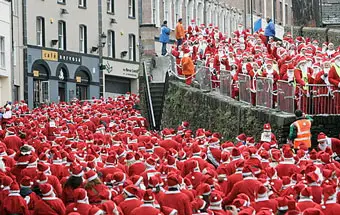 Санта Клаусы из 16 стран соберутся в Киргизии