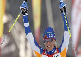 Финские лыжницы завоевали золото в командном спринте