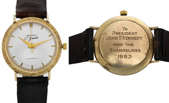 Часы убитого президента США продали за 120 тысяч долларов