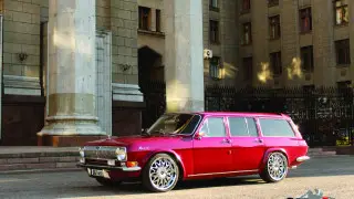 Волга на стероидах: как Lexus и классика слились в одном уникальном кастом-проекте