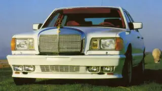 Тюнинг-безумие 80-х: невероятные перевоплощения Mercedes W126