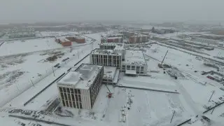 В Косшы завершается строительство поликлиники