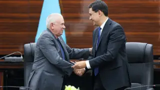 Шымкентте бағаны тұрақтандыру және инфляцияның тежеу туралы 100-ден аса меморандумға қол қойылды