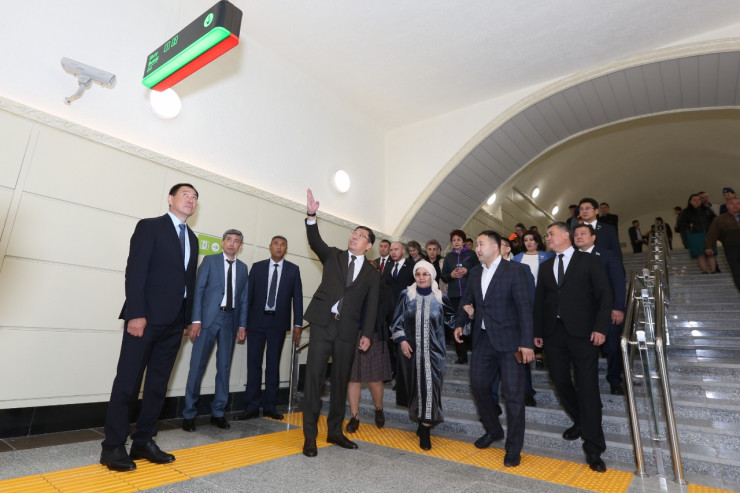Новые станции метро Алматы приняли первых пассажиров - фото 17