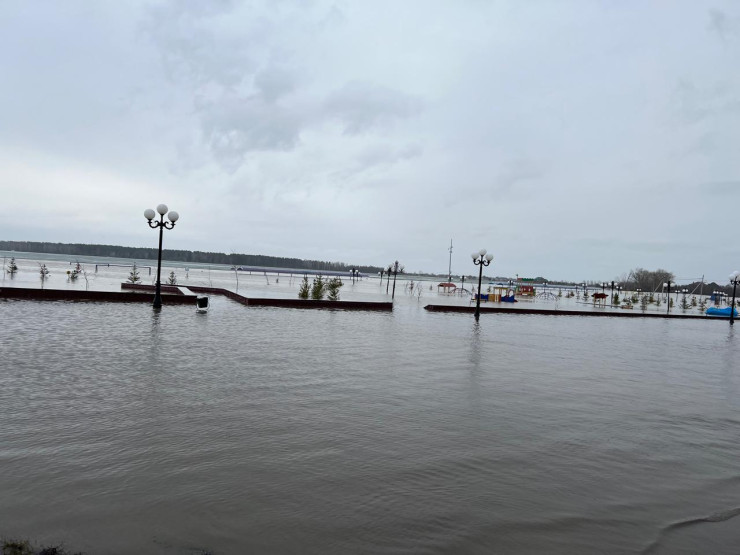 Город петропавловск затопило