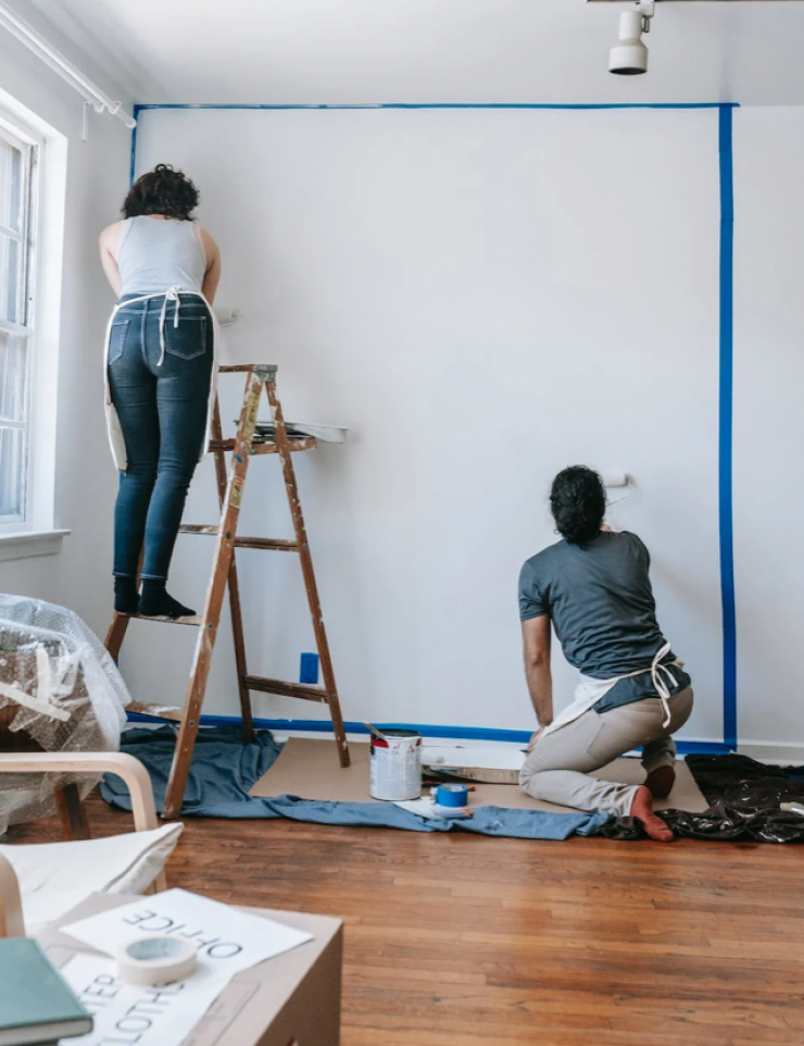 Успеть за выходные: как быстро покрасить стены в квартире — INMYROOM